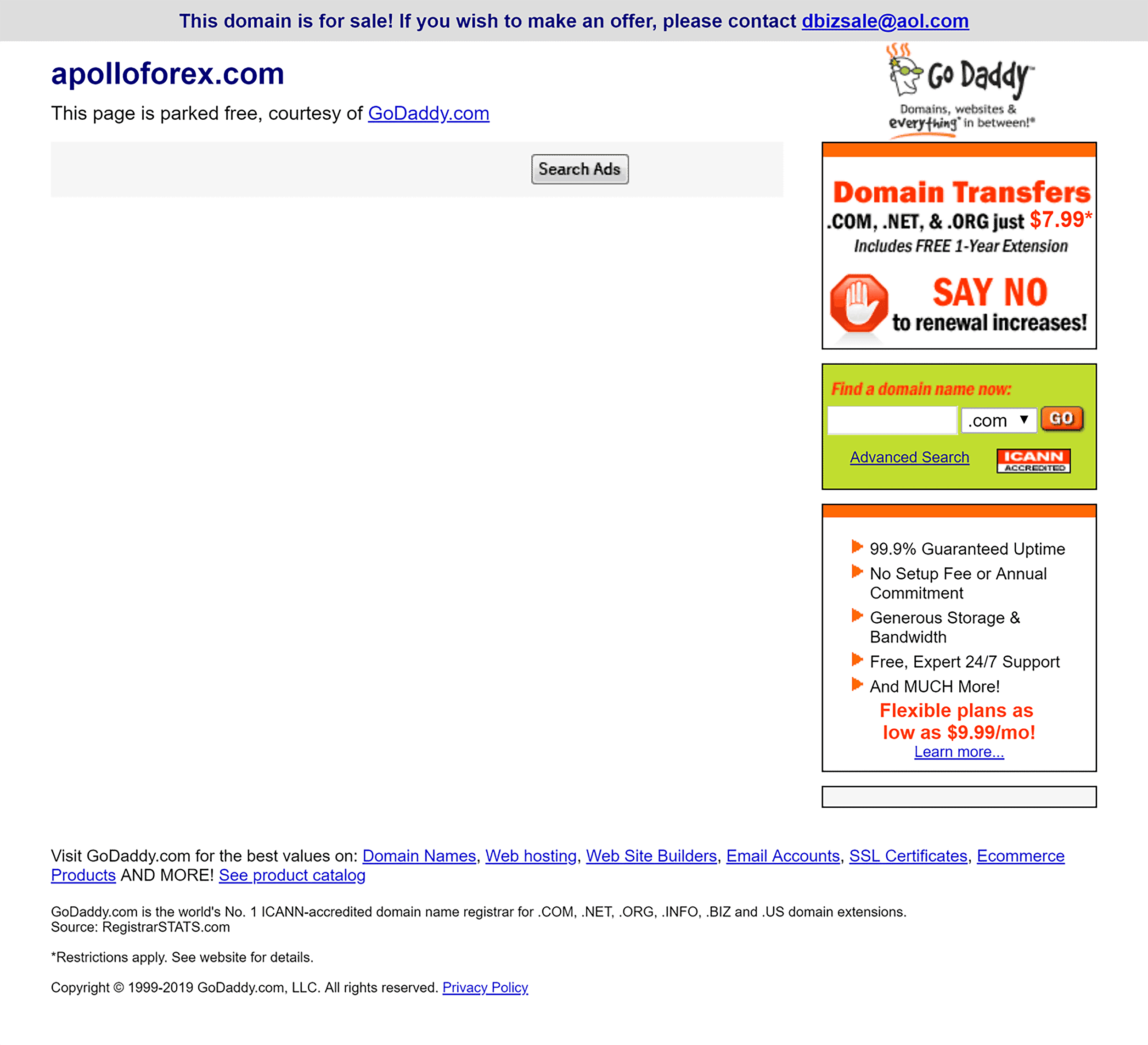 Apolloforex – Expired site