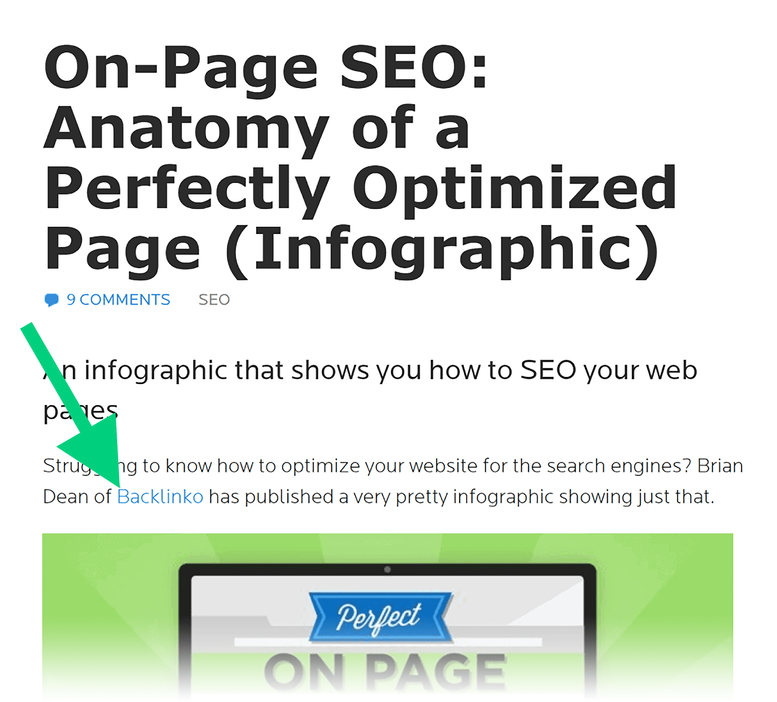 Backlink from infographic Backlink from infographic