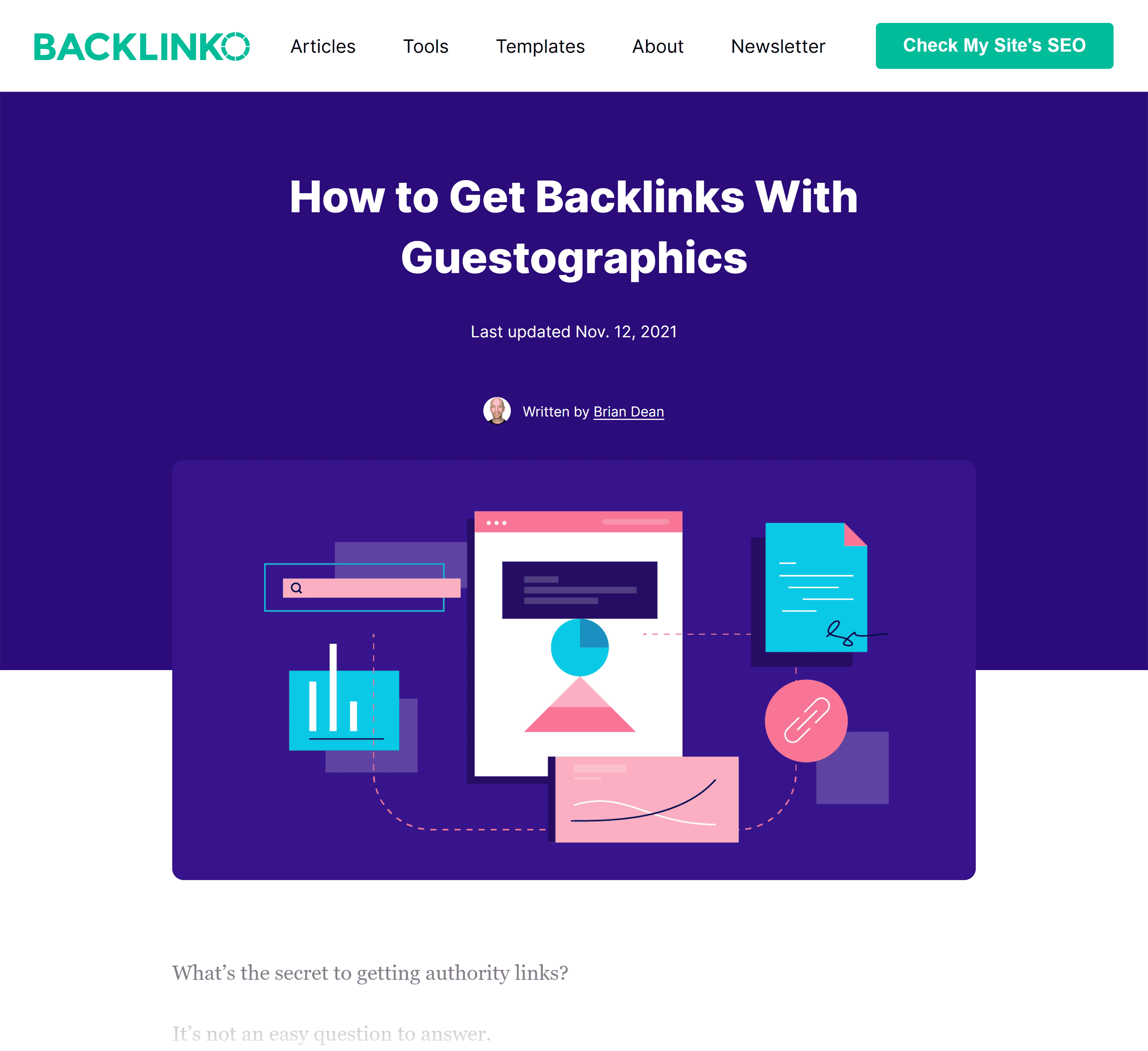 Backlinko How to Get Backlinks