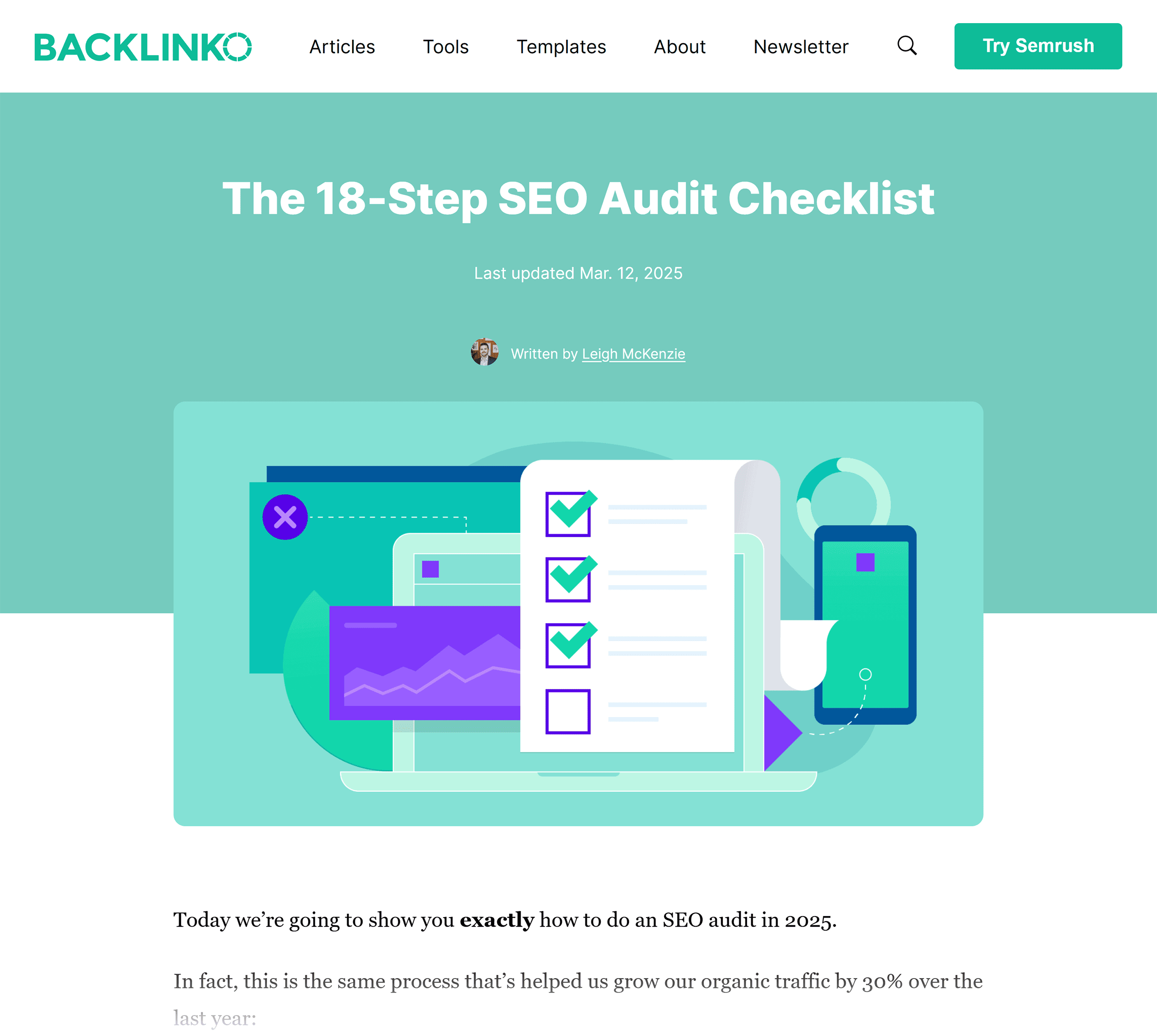 Backlinko – SEO Audit Checklist Steps Backlinko – SEO Audit Checklist Steps