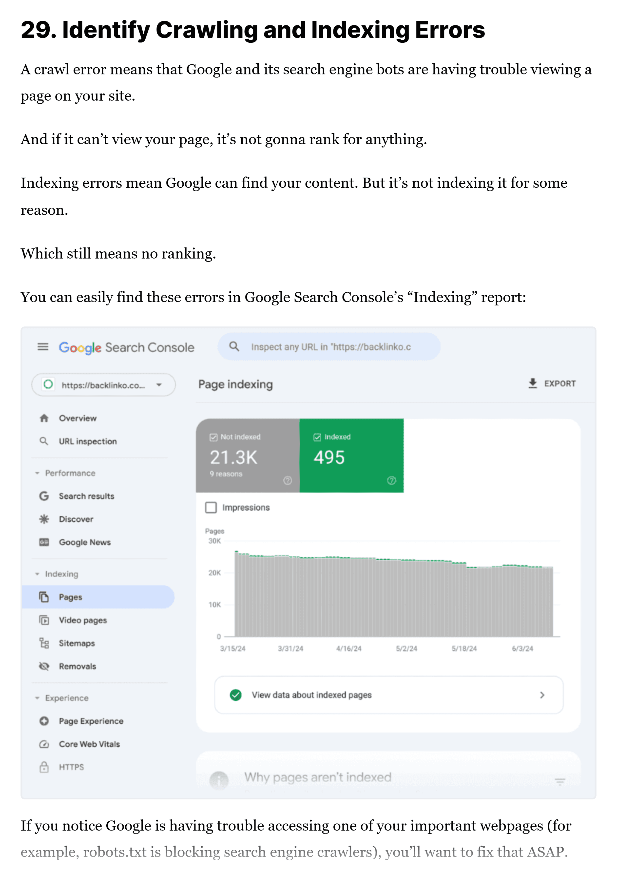 Backlinko – SEO Checklist – Crawling Errors Backlinko – SEO Checklist – Crawling Errors