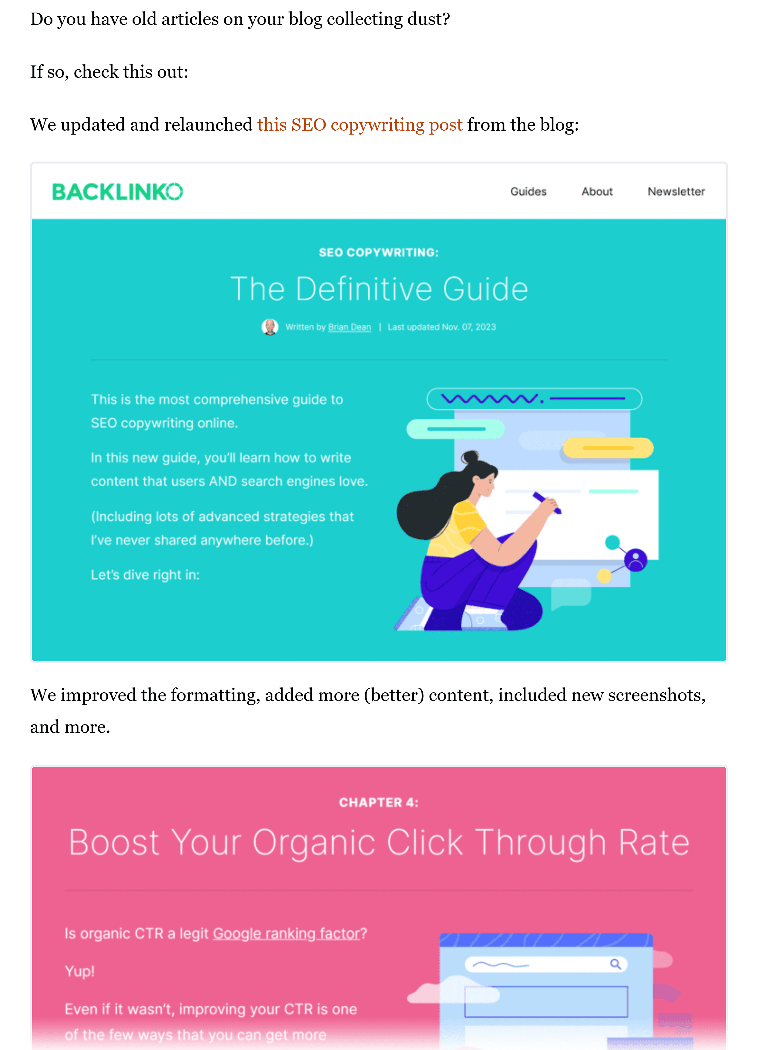 Backlinko – SEO Checklist – Update old post Backlinko – SEO Checklist – Update old post