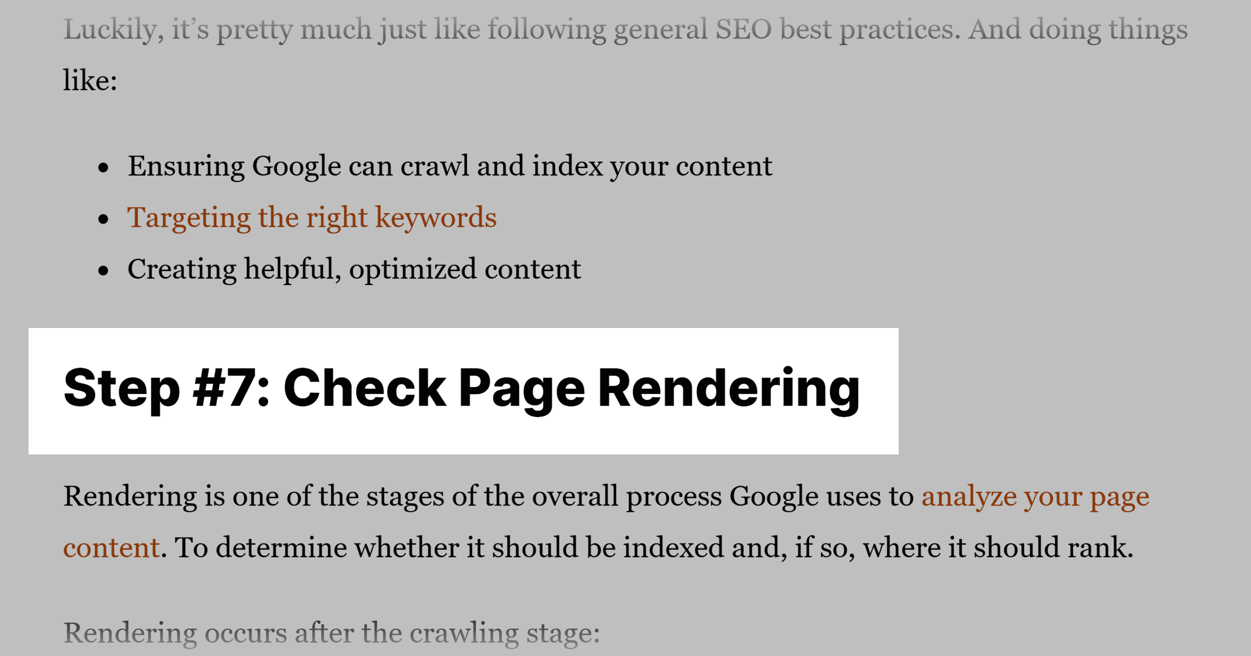 Backlinko – SEO Site Audit – H2 subheading Backlinko – SEO Site Audit – H2 subheading