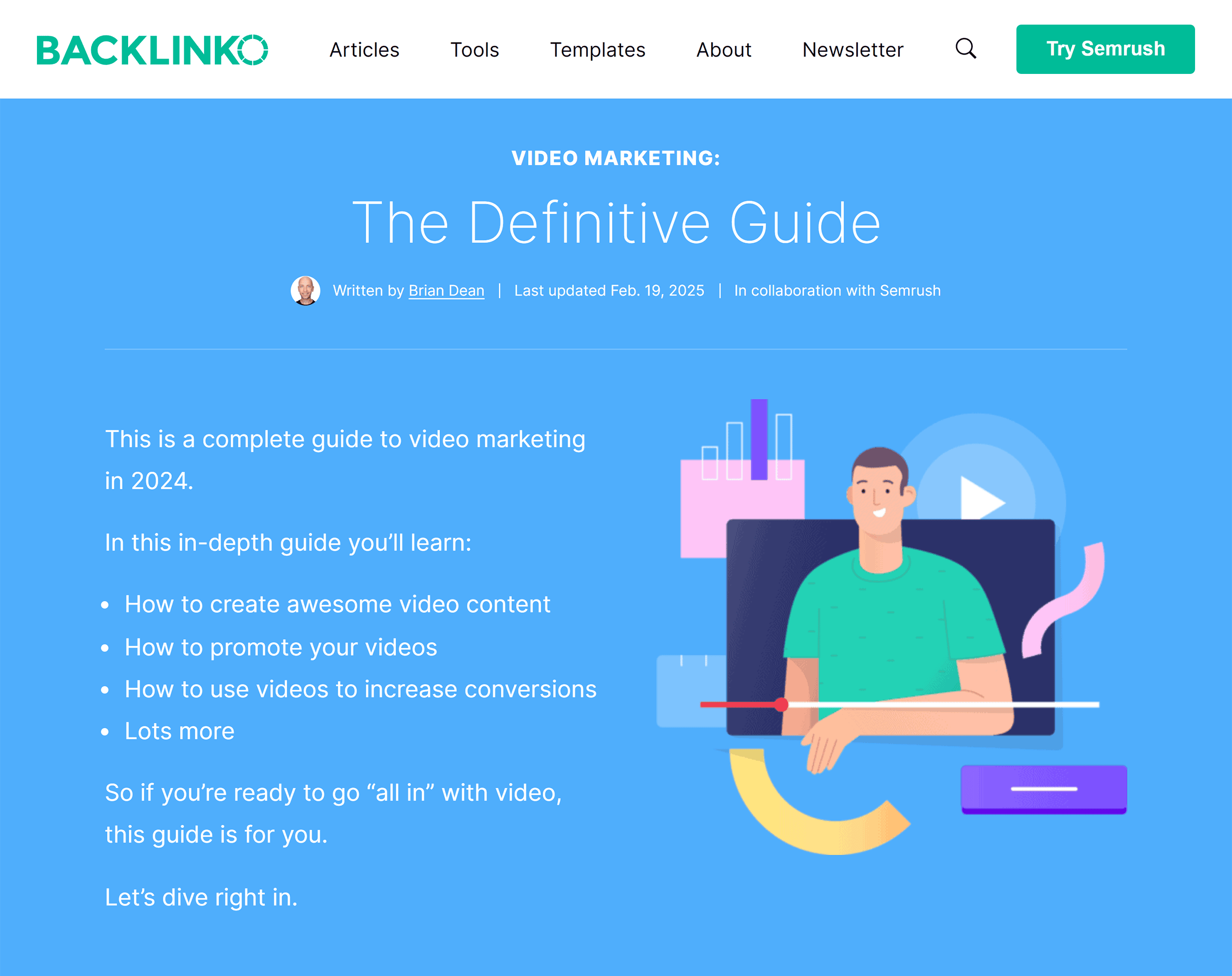 Backlinko – Video Marketing Guide Backlinko – Video Marketing Guide