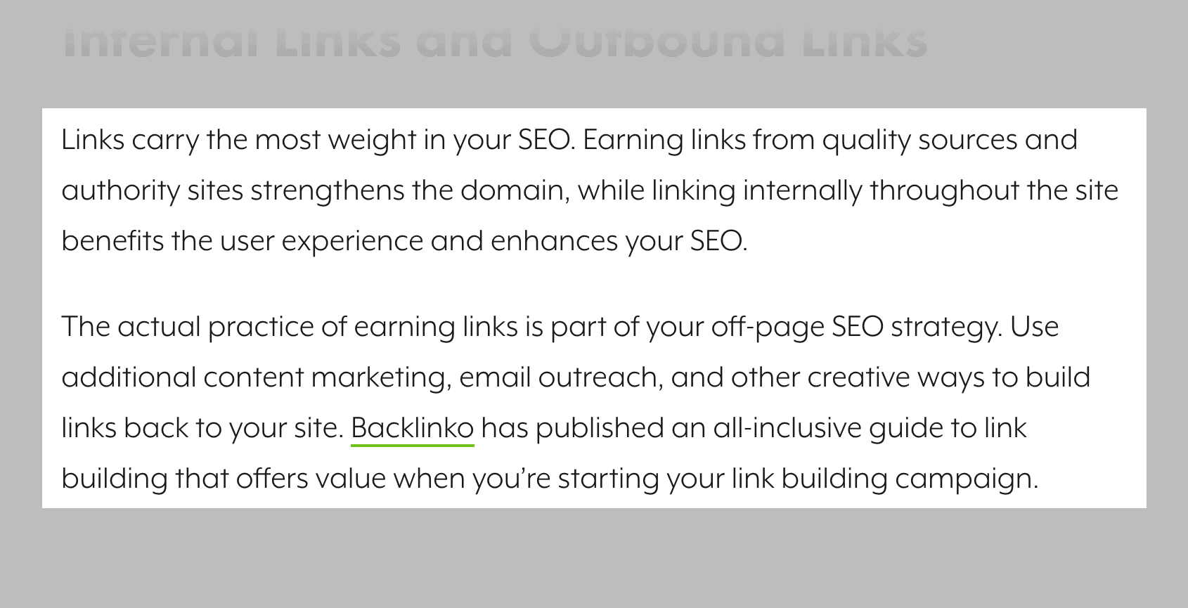 Bloggers link out to my guide Bloggers link out to my guide