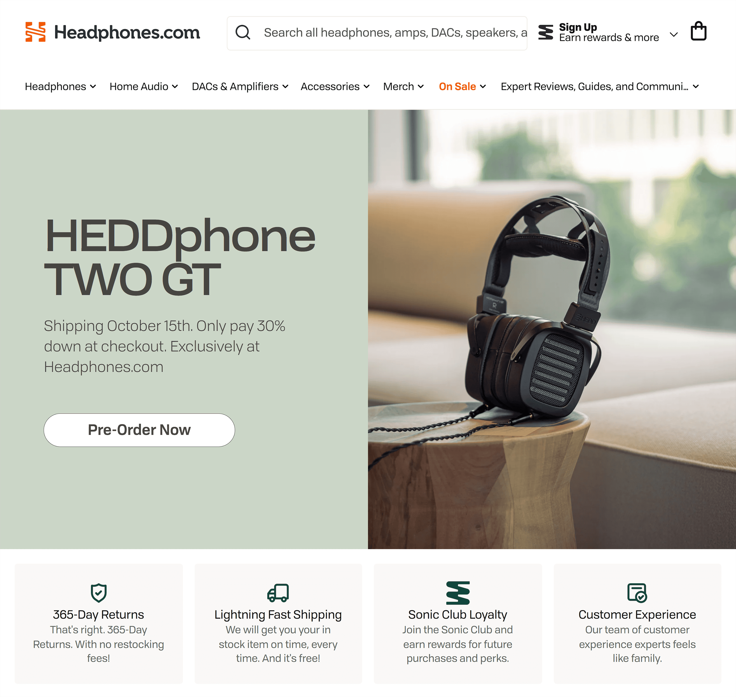 Headphones – Homepage