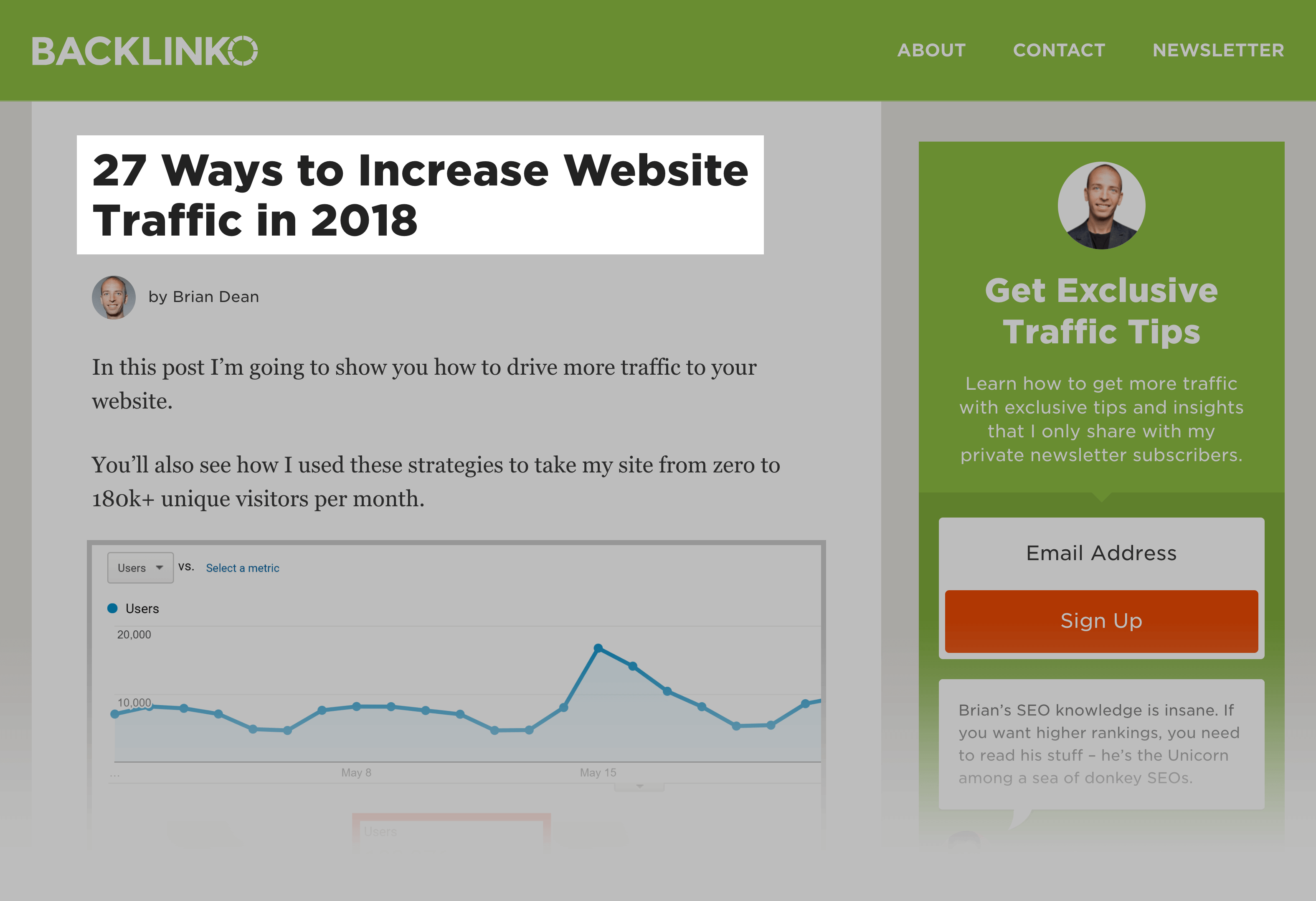 Increase Website traffic is now a list post Increase Website traffic is now a list post