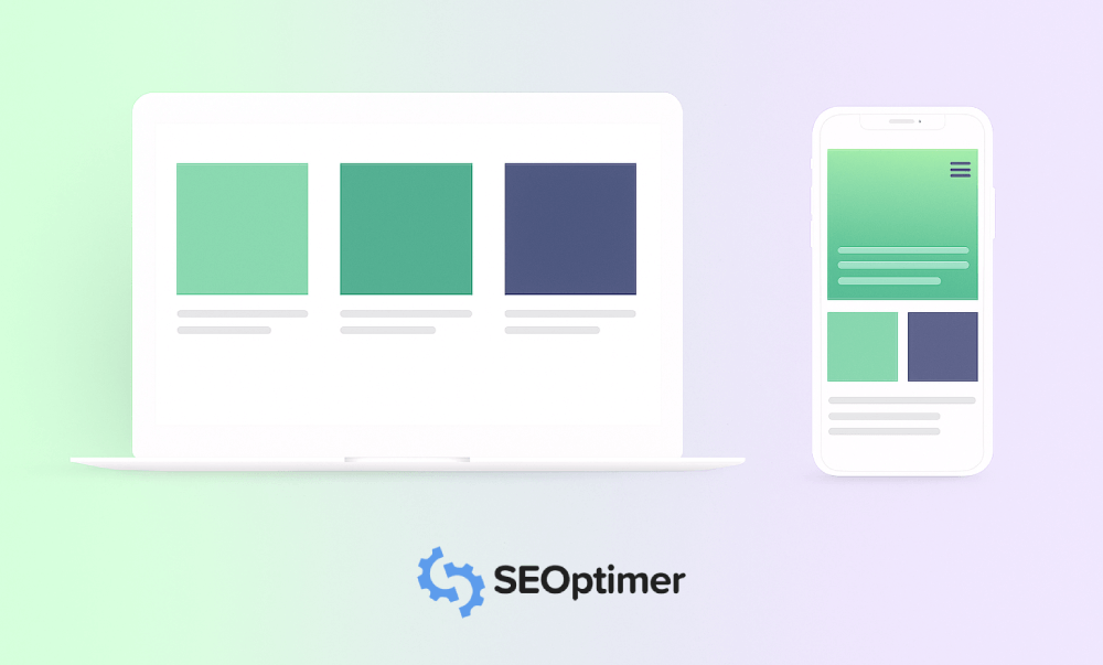 Mobile responsive design illustration