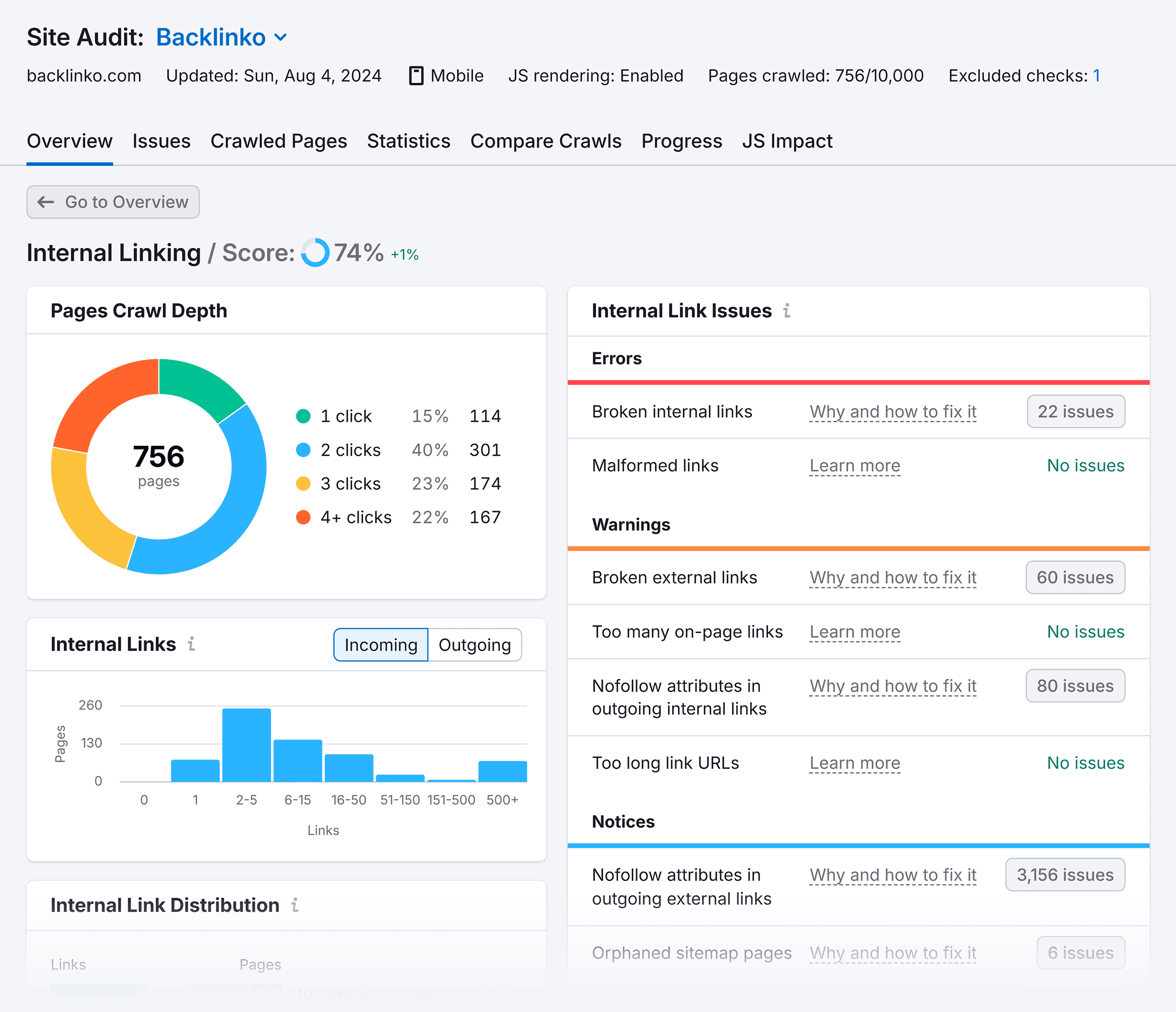 Site Audit – Backlinko – Internal Linking Site Audit – Backlinko – Internal Linking