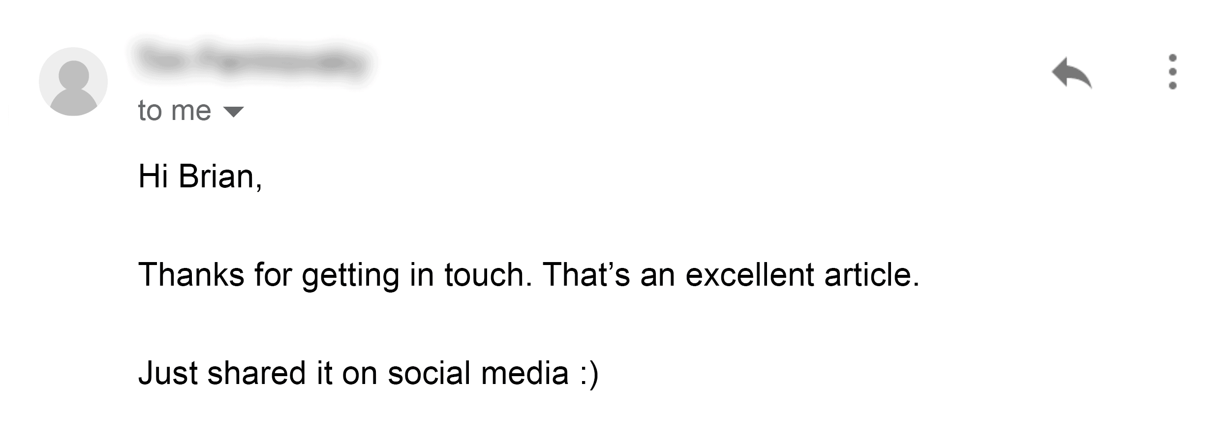 Skyscraper Technique – Outreach email reply Skyscraper Technique – Outreach email reply
