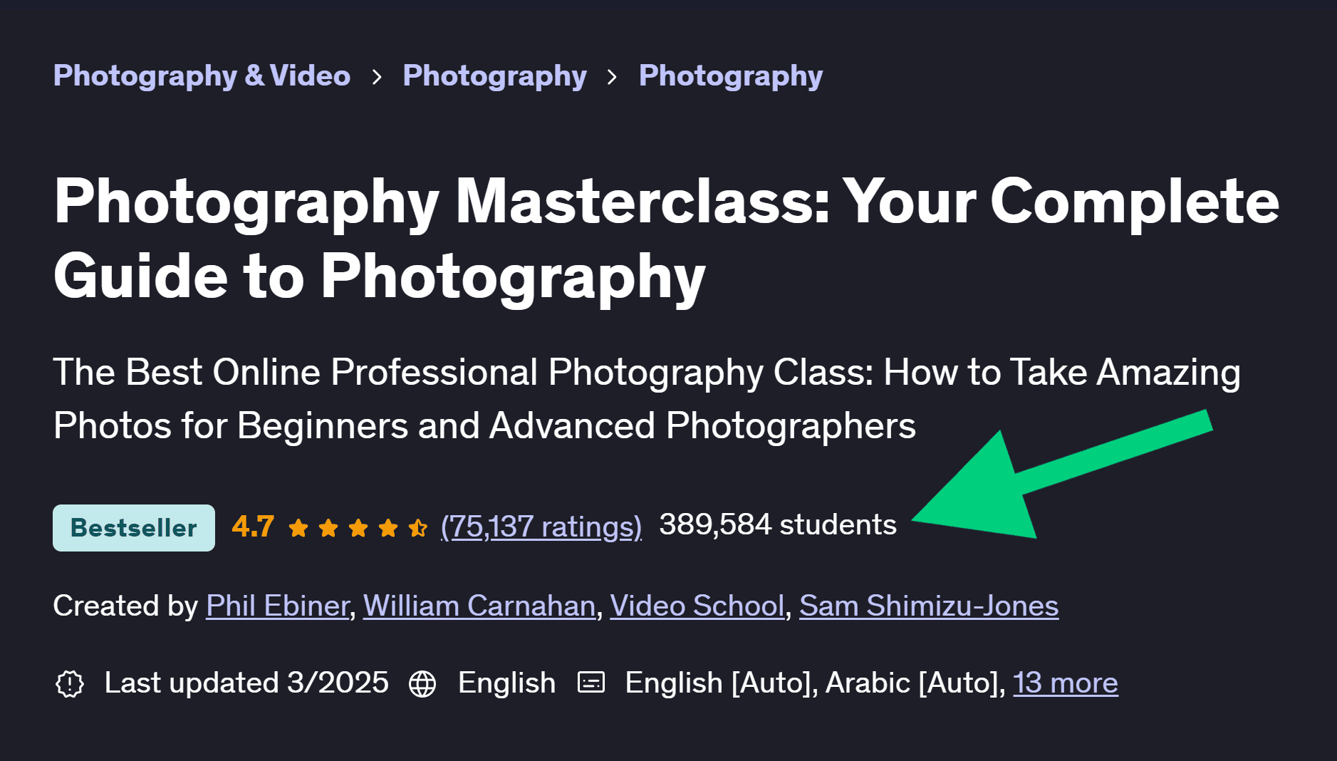 Udemy – Course Students Udemy – Course Students