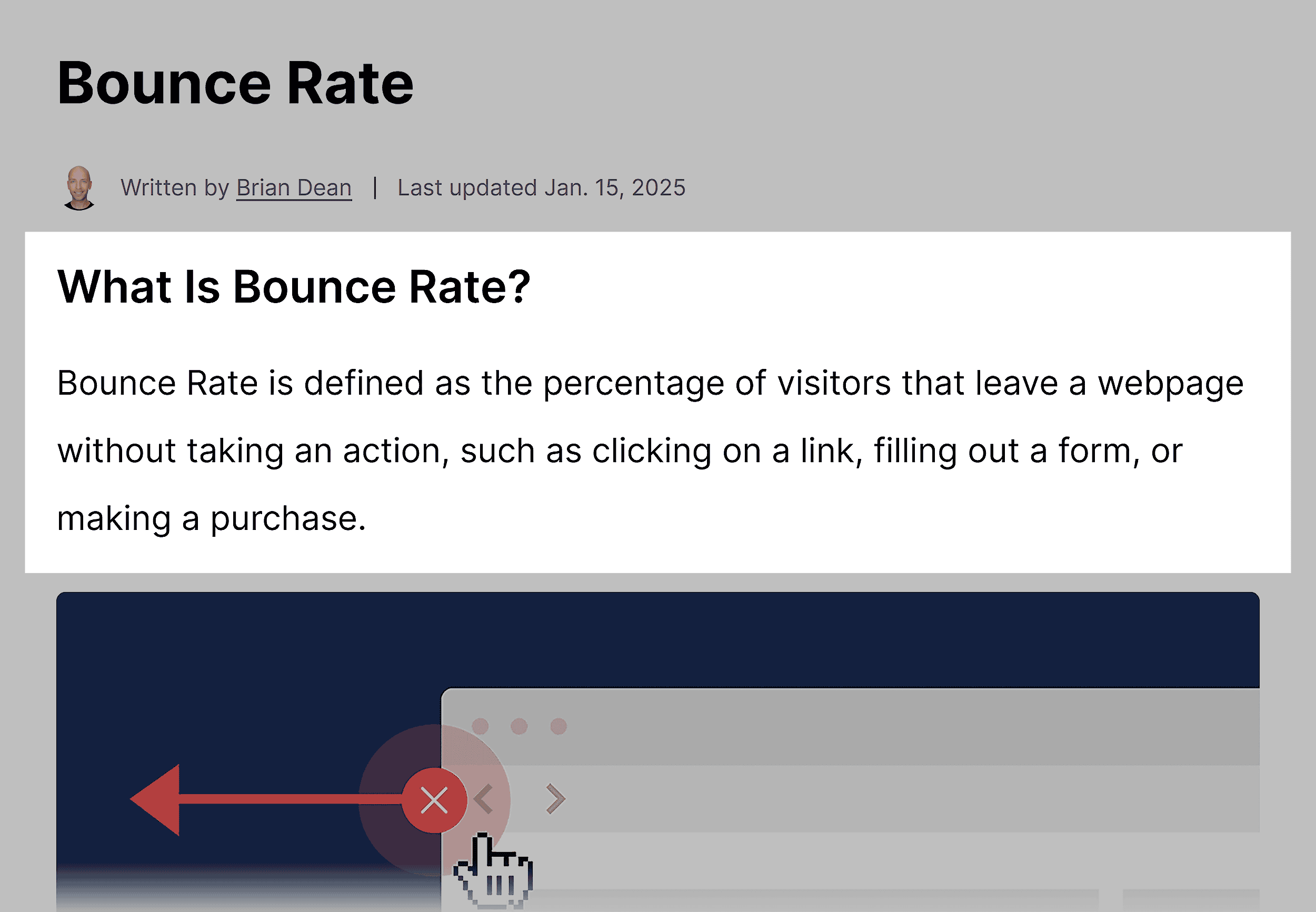What Is Bounce Rate What Is Bounce Rate