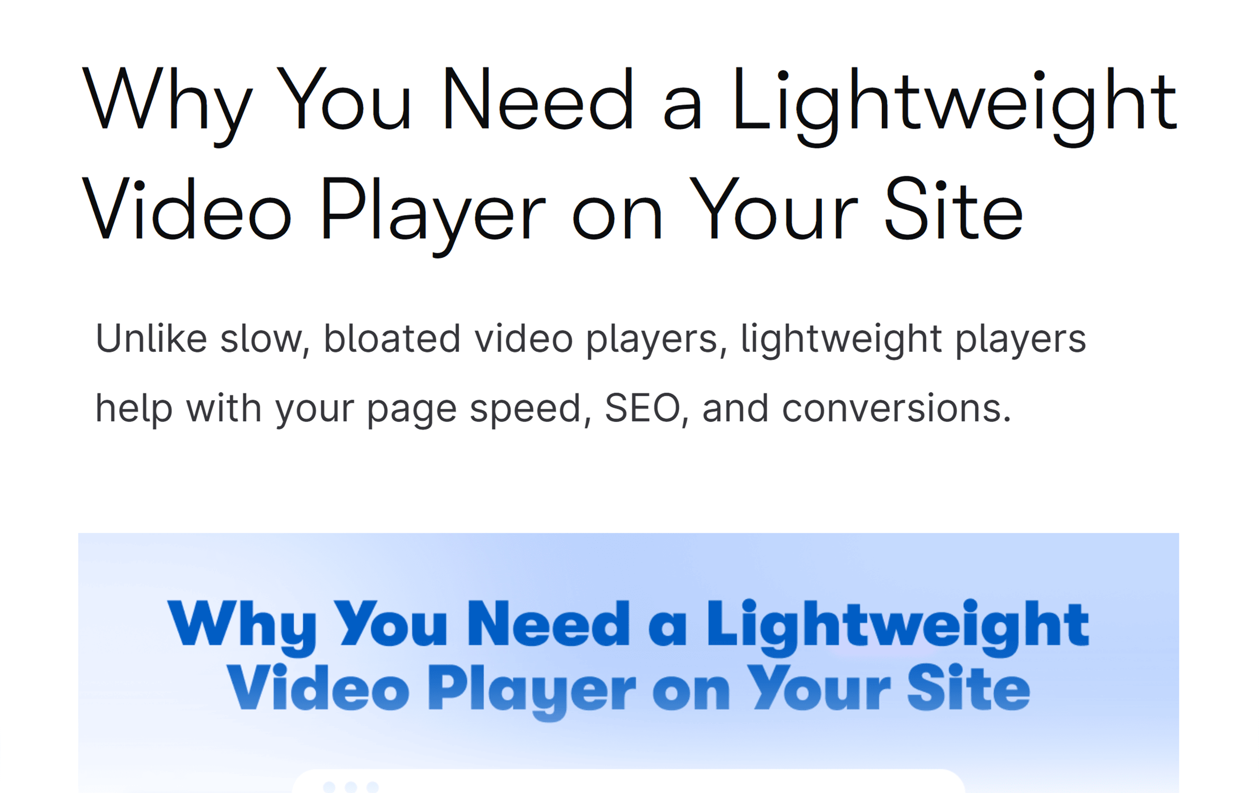 Wistia – Blog